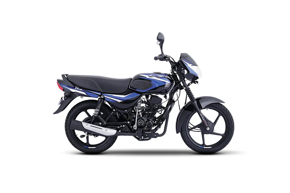 Gloss-Ebony Black with Blue Decals