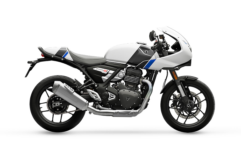 Pearl Metallic white and Storm Grey