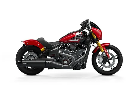 Sunset Red Metallic with Graphics