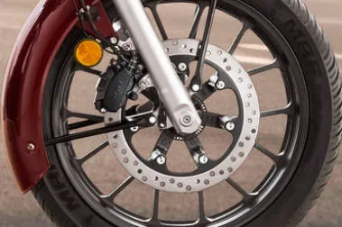 Front Brake View