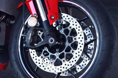 Front Brake View