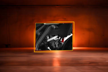 Rear Suspension View