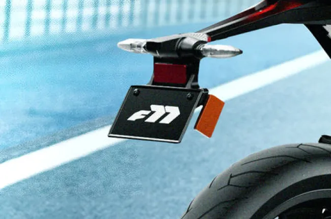 F77 Front Number Plate