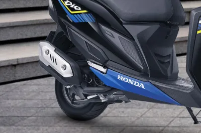 Dio 125 Rear Tyre View