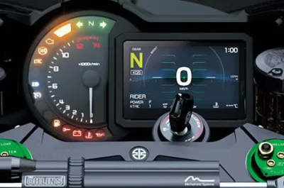 2027 Ninja H2 Tachometer