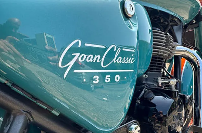 Goan Classic 350 Model Badge