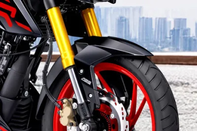Apache RTR 200 4V Front Suspension