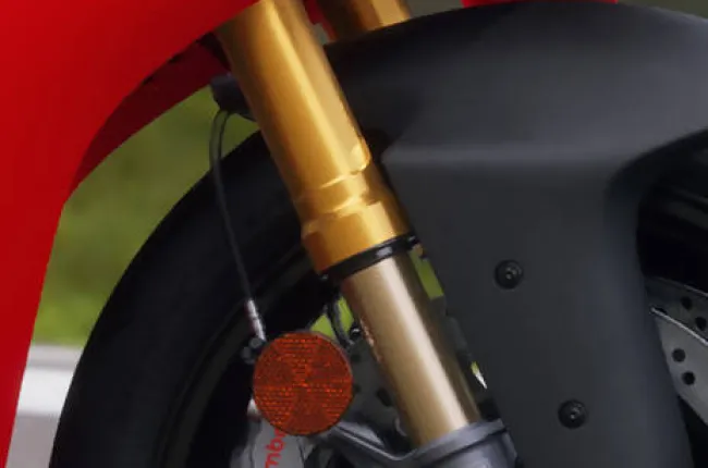 Panigale V4 Front Suspension View