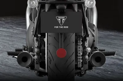Bonneville Bobber Front Number Plate