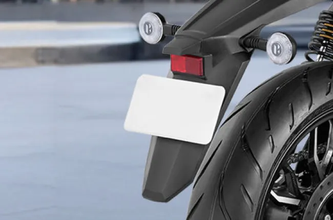 Mavrick 440 Number Plate