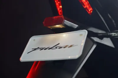 Pulsar 125 Rear Number Plate
