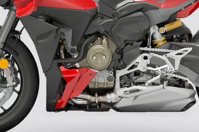 Streetfighter V4 Engine (Left)