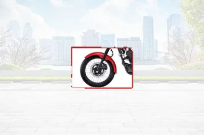 W175 Front Tyre View