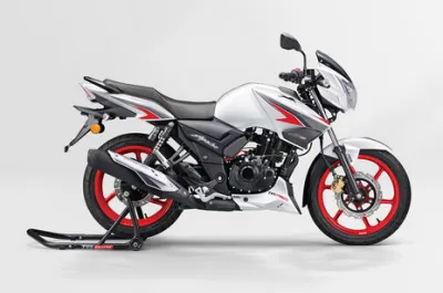 Apache RTR 160 Side Profile View (Right)