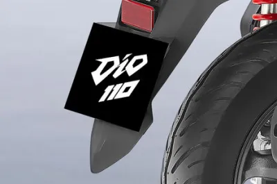 Dio Number Plate