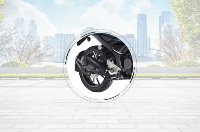FZS-FI V3 Rear Tyre View