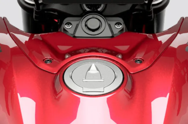 XDiavel V4 Fuel Lid (Closed)