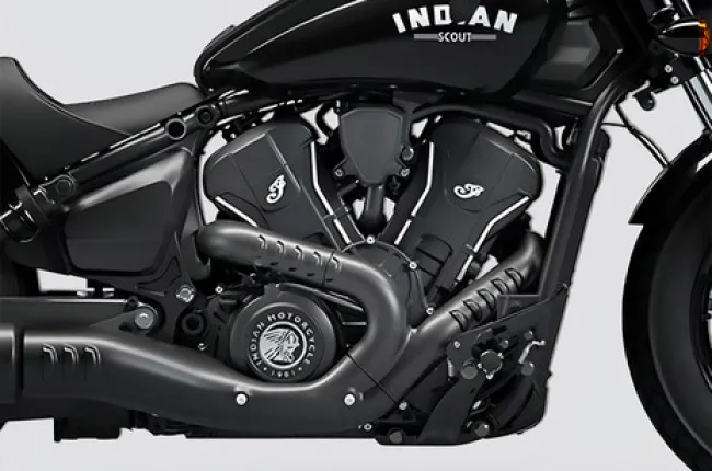 Scout Bobber Engine (Right)