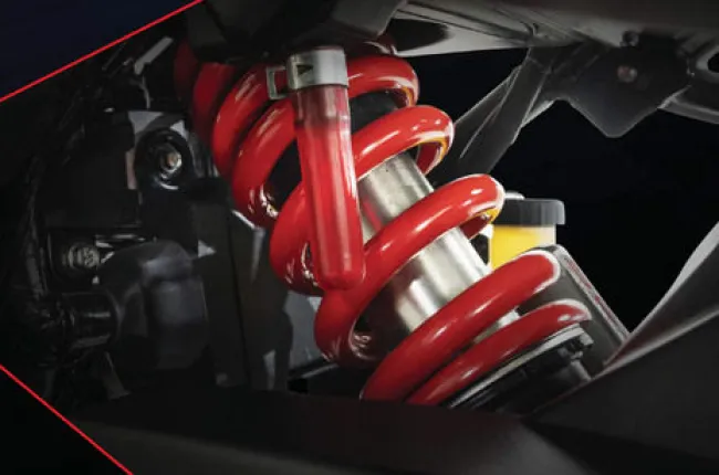Xtreme 250R Rear Suspension