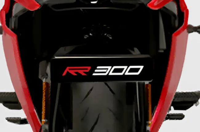 RR 300 Front Number Plate