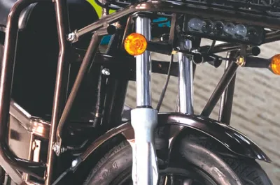 Dhanno Front Suspension View
