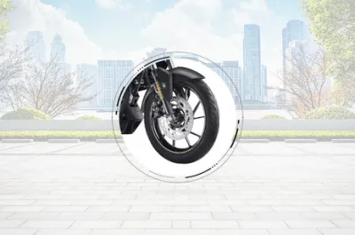 FZS-FI V3 Front Tyre View