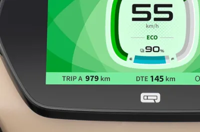 iQube S Trip Meter