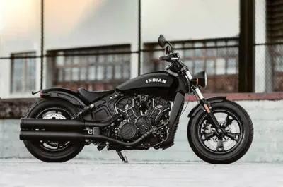Scout Sixty Bobber Rear Left Three Quarter View