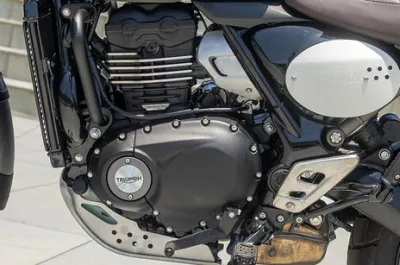 Scrambler 400 X Engine (Left)