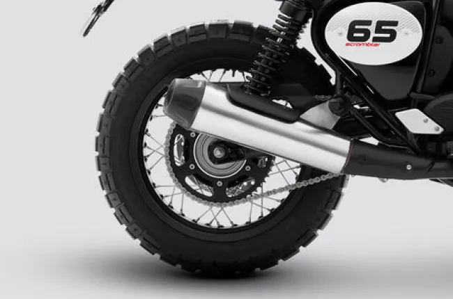 Scrambler 650 Rear Wheel