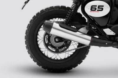 Scrambler 650 Rear Wheel