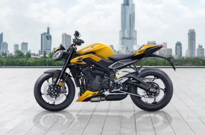 Street Triple 765 Side Profile View (Left)