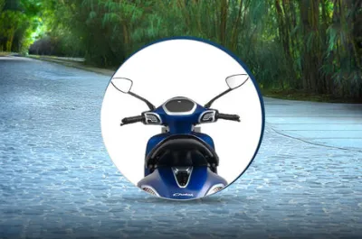 Chetak Handle Bar View
