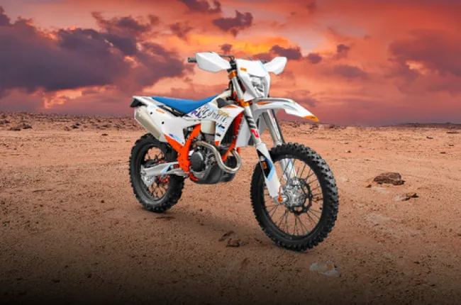 350 EXC-F Front Right View