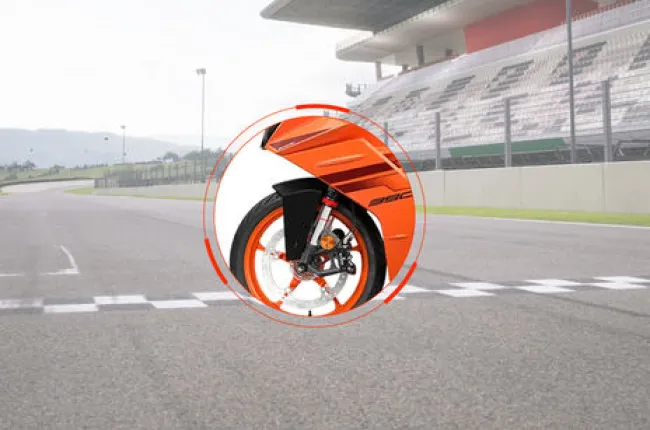 RC 390 Front Mudguard