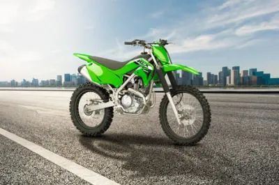 KLX230R S Front Right Quarter View