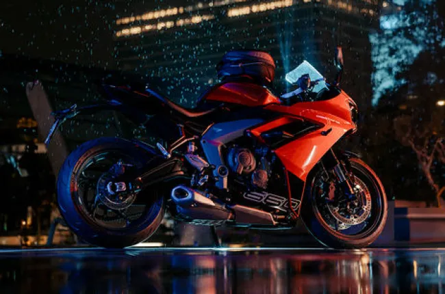 Daytona 660 Rear Right Three Quarter View