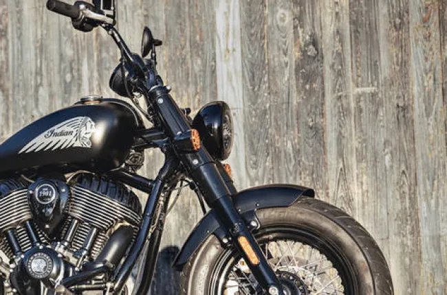 Chief Bobber Dark Horse Front Mudguard