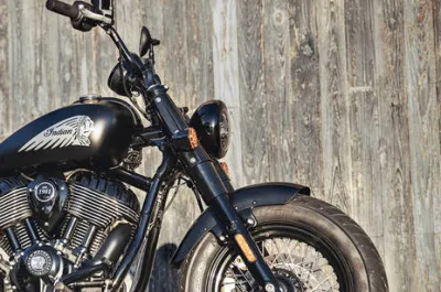Chief Bobber Dark Horse Front Mudguard