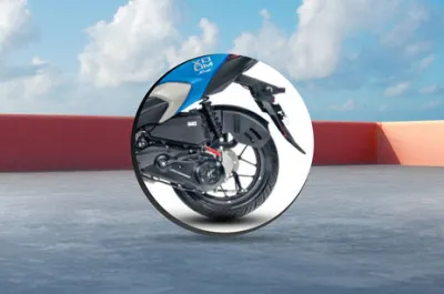 Xoom 125 Rear Tyre View
