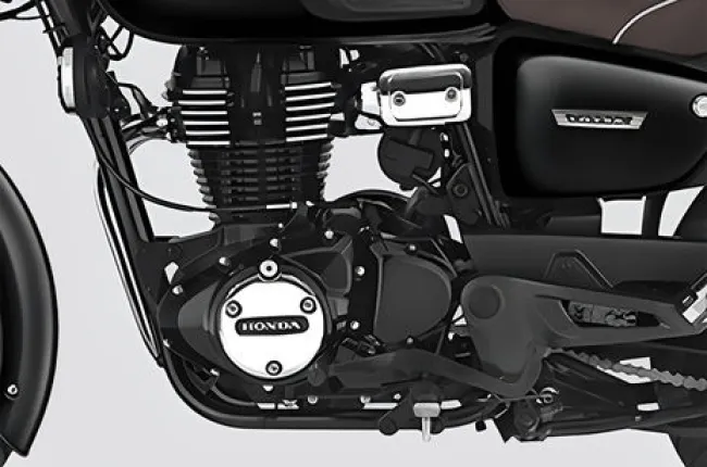 CB350C Engine (Left)