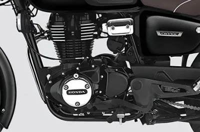 CB350C Engine (Left)