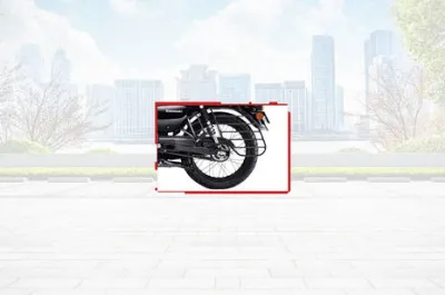 W175 Rear Tyre View
