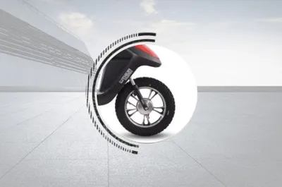 Flash Front Tyre