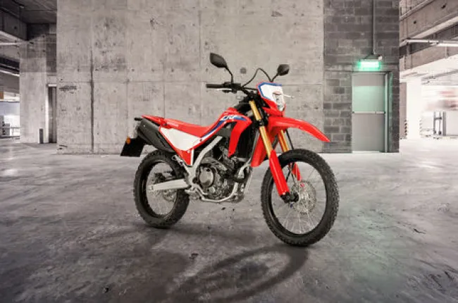 CRF300L Front Right Quarter View