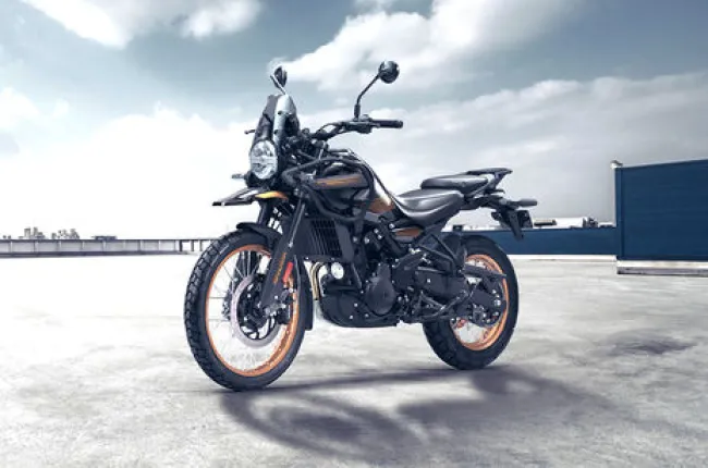 Himalayan 450 Front Left Quarter View
