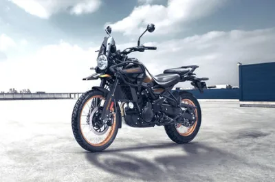 Himalayan 450 Front Left Quarter View