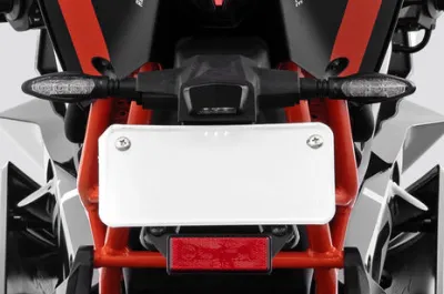 RC 160 Rear Number Plate