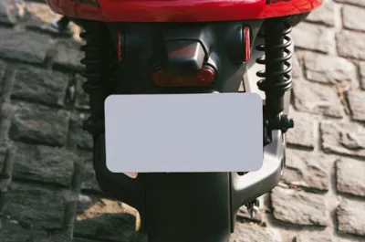 Chetak C2501 Rear Number Plate