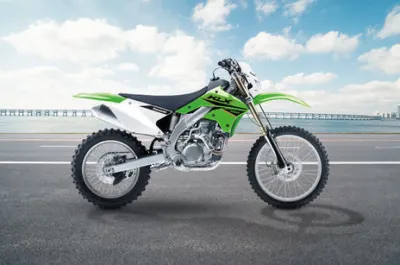 KLX 450R Rear Left Three Quarter View